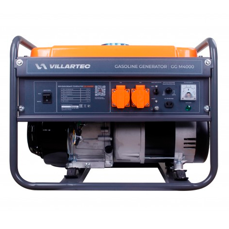 Генератор бензиновый VILLARTEC GGM4000 3,2/3,5 кВт
