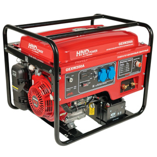 Бензиновый сварочный генератор GEXW 200 A