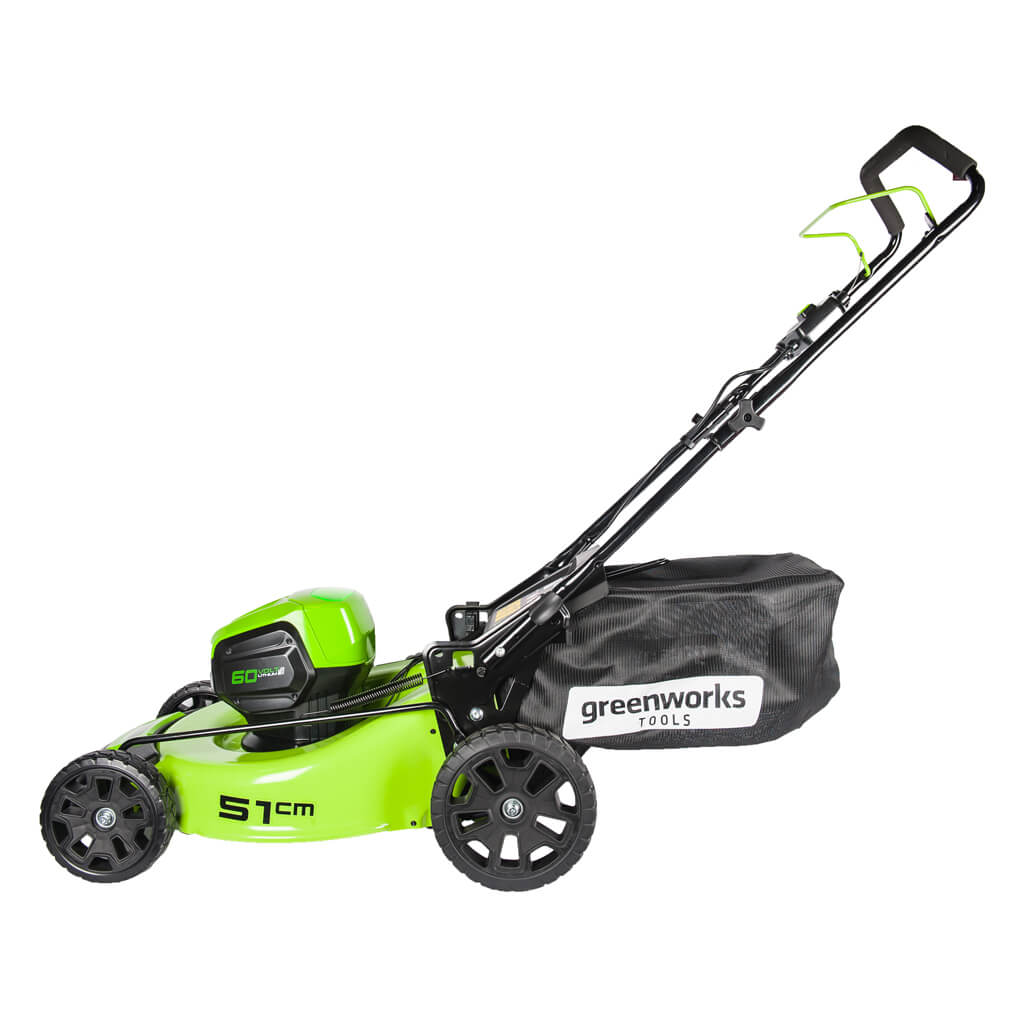 Газонокосилка аккумуляторная Greenworks GD60LM51HPK4 (4 А.ч. и з.у.)