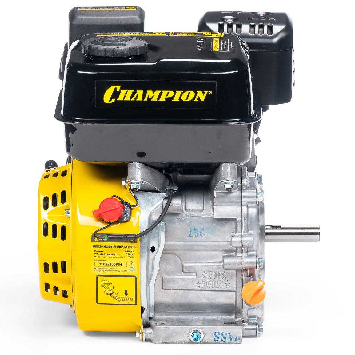 Двигатель Champion G210HK