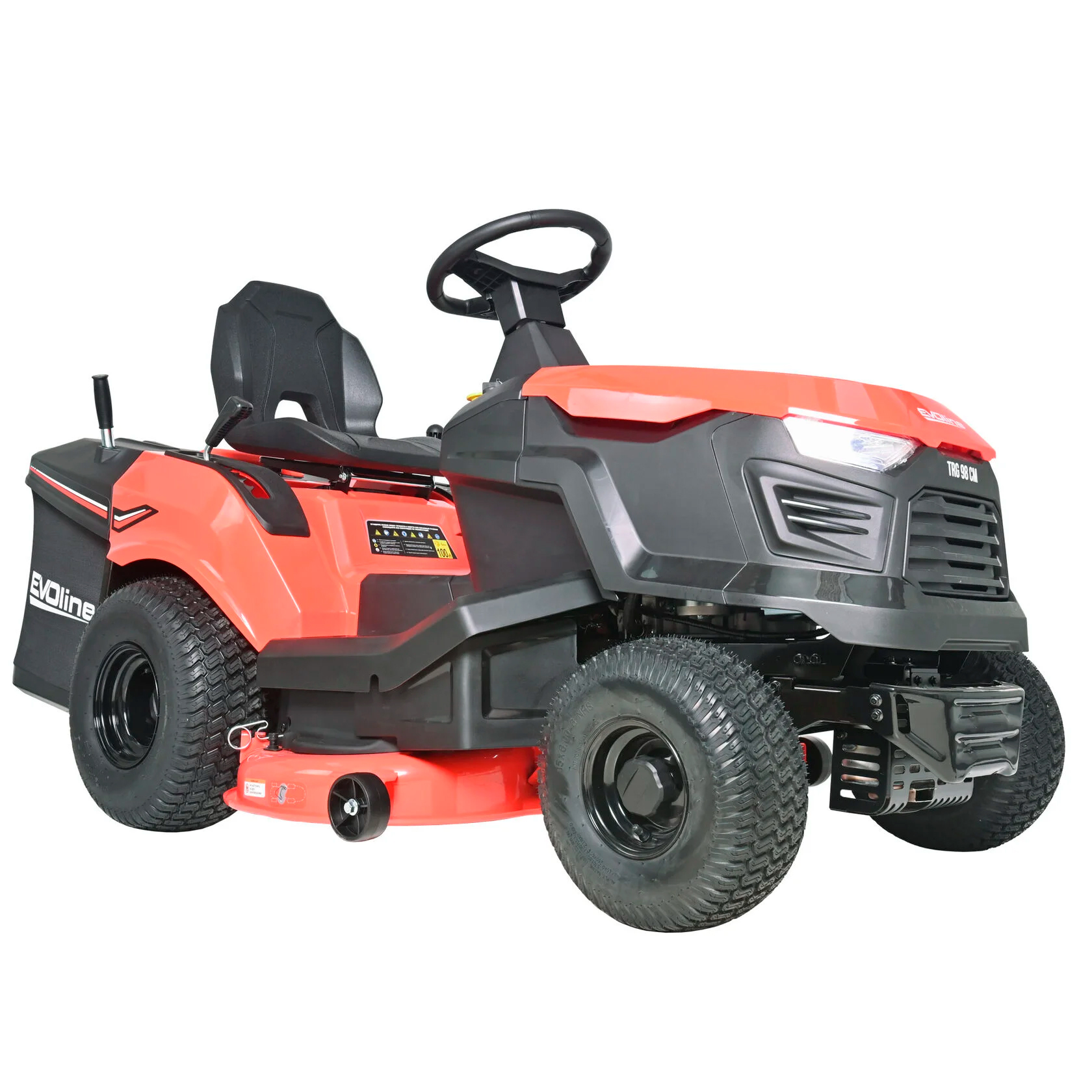 Газонокосилка с сиденьем EVOline TRG 98 CM