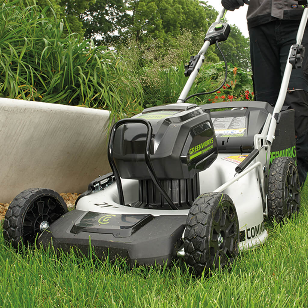 Газонокосилка аккумуляторная Greenworks GD82LM51 (без АКБ и з.у.)