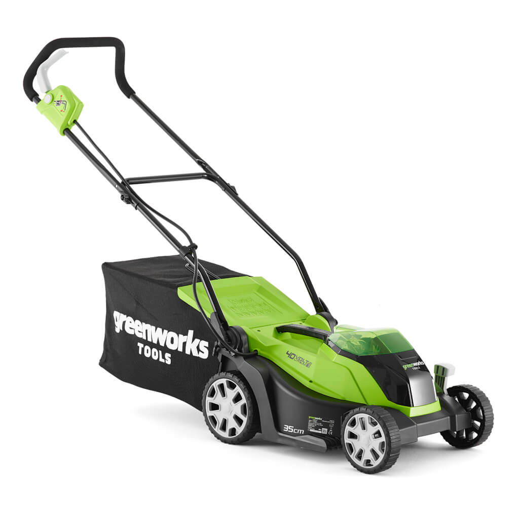 Газонокосилка аккумуляторная Greenworks G40LM35K6 (6 А.ч. и з.у.)