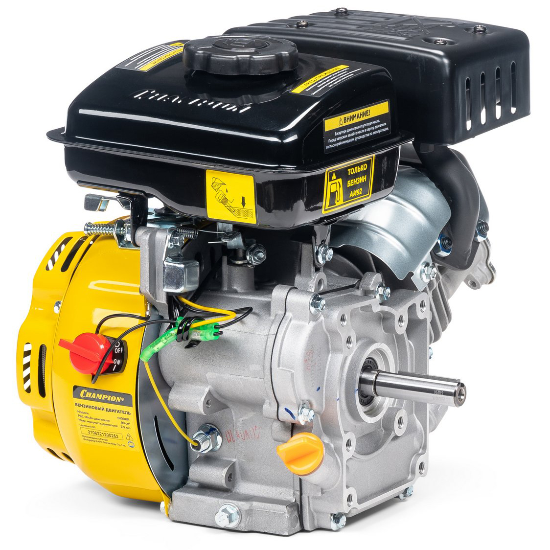 Двигатель Champion G100HK