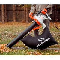 Устройство легко переоснащается в садовый пылесос