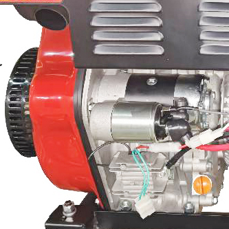 Мощность 9,3 кВА позволяет питать промышленное оборудование
