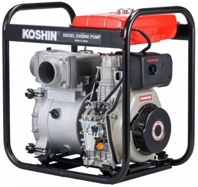 Мотопомпа дизельная Koshin KTY-100 D