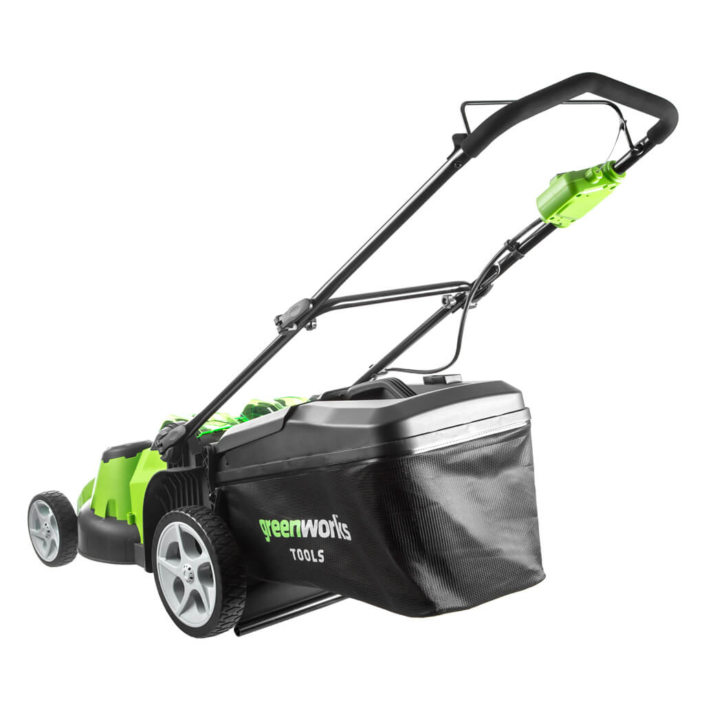 Газонокосилка аккумуляторная Greenworks G40LM49DBK4 (4 А.ч. и з.у.)