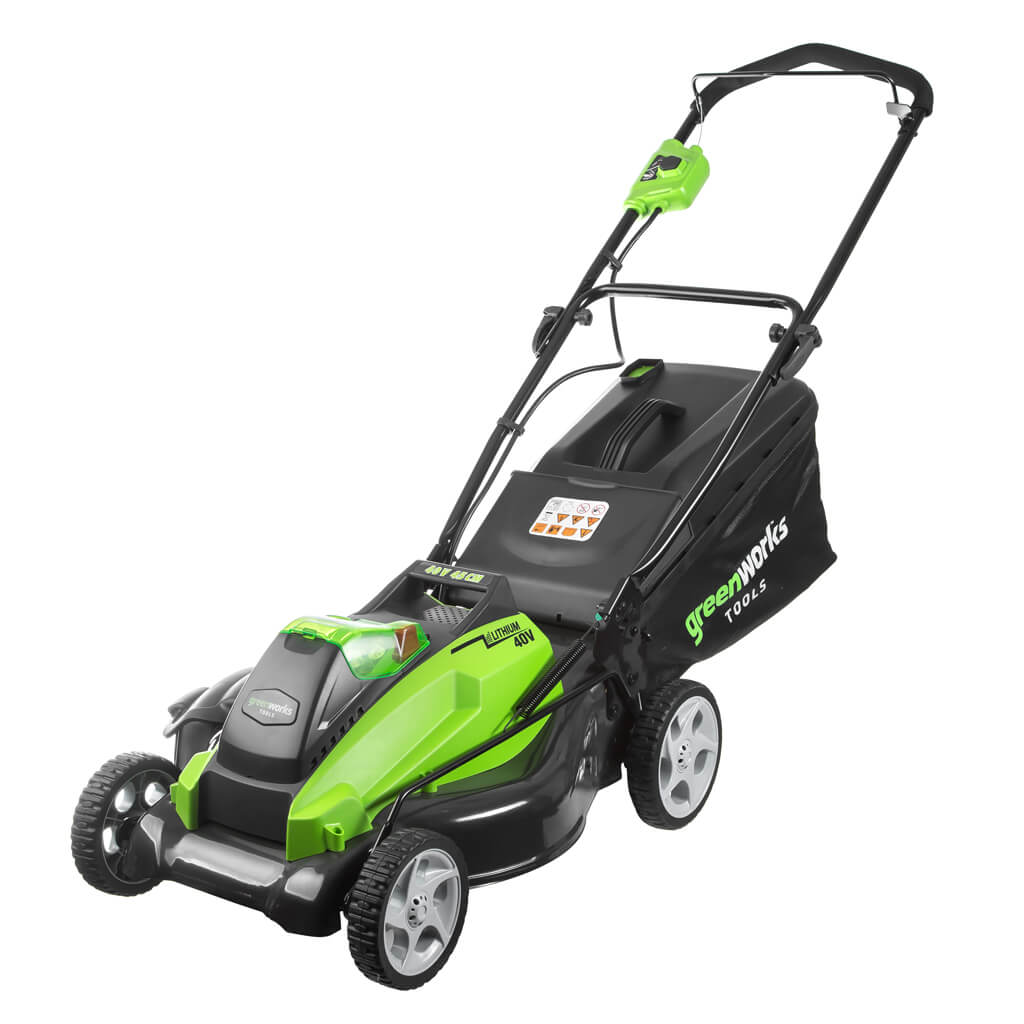 Газонокосилка аккумуляторная Greenworks G40LM45K3 (3 А.ч. и з.у.)