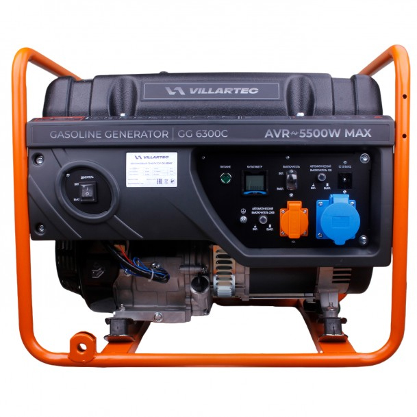Генератор бензиновый VILLARTEC GG6300C